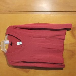 🆕 Gap woman size large red long sleeve sweater
